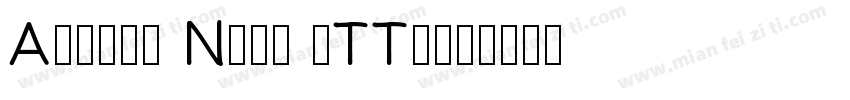 Avenir Next (TT)字体转换